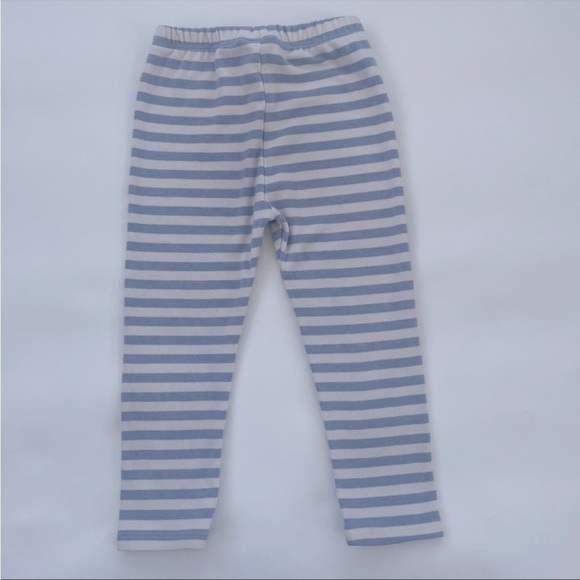 Lulu + roo Lulu & Roo Little Road Lot of 2 pairs of Striped Leggings Size 18-24 - Picture 4 of 10